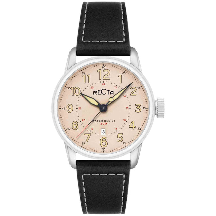 Recta Altitude 3 Hands Date Salmon angled shot picture