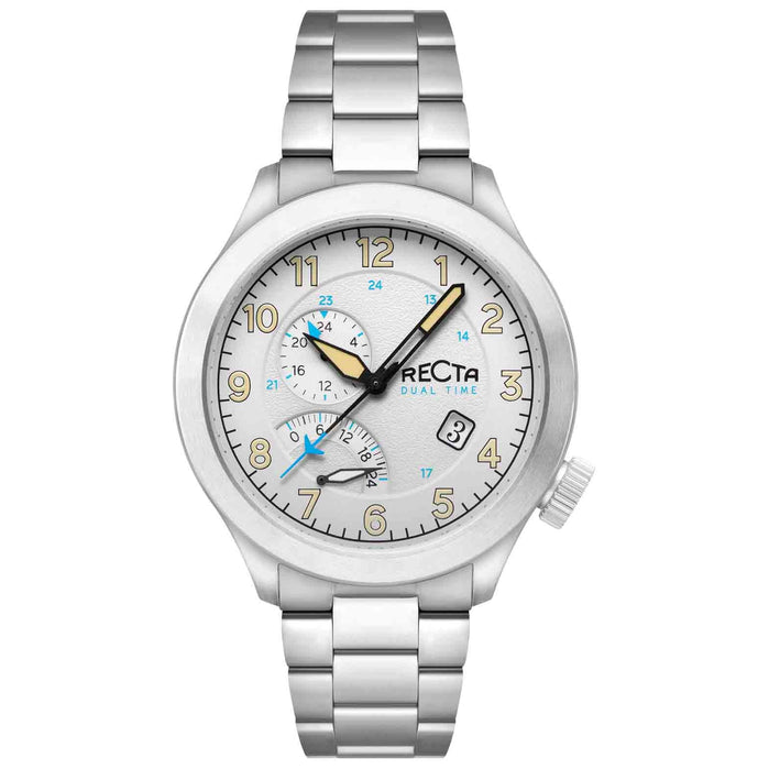 Recta Altitude Retrograde Dual Time Blanc angled shot picture