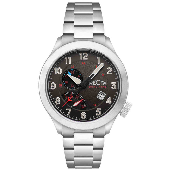 Recta Altitude Retrograde Dual Time Storm Black angled shot picture