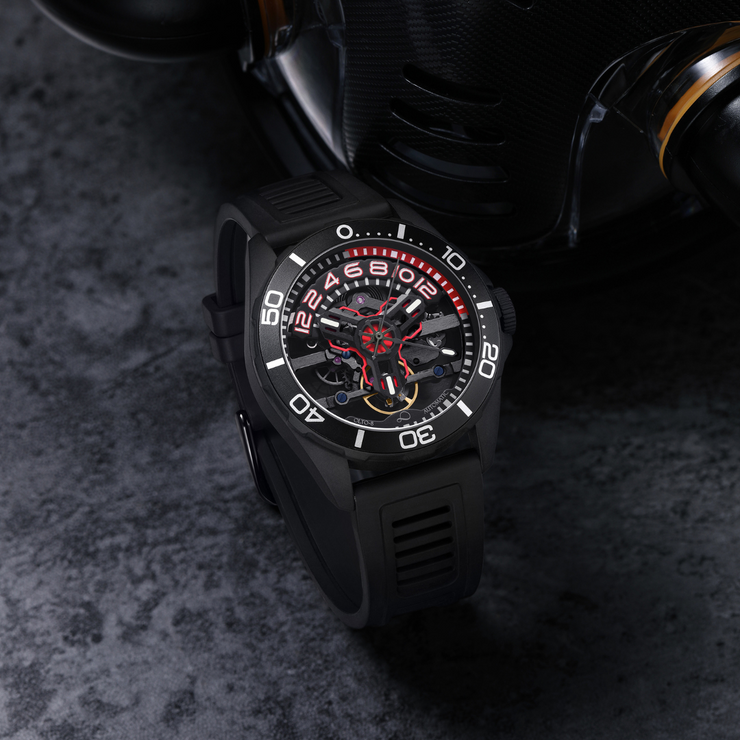 OLTO-8 Tide X Diving Automatic Rust Red