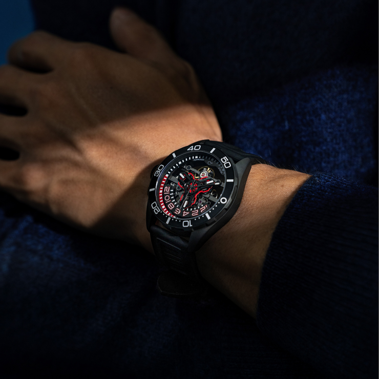 OLTO-8 Tide X Diving Automatic Rust Red