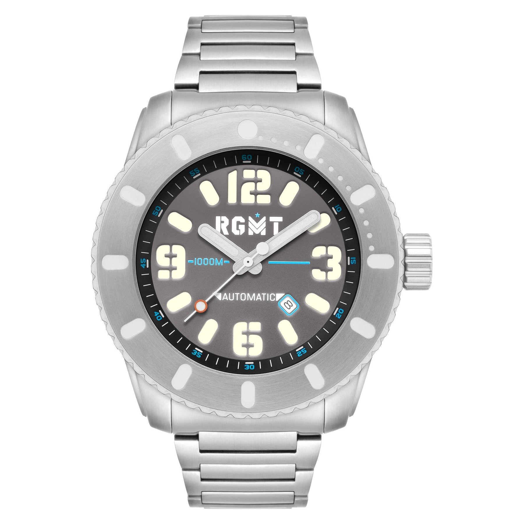 RGMT All-Brite Automatic Gunmetal Grey – Watches.com