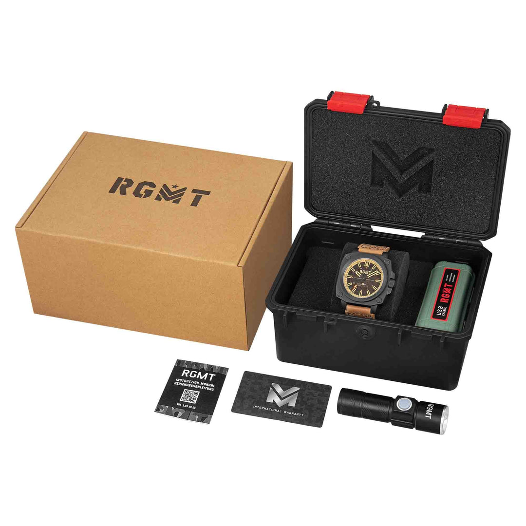 RGMT Altimeter Skeleton Automatic Black Camo | Watches.com