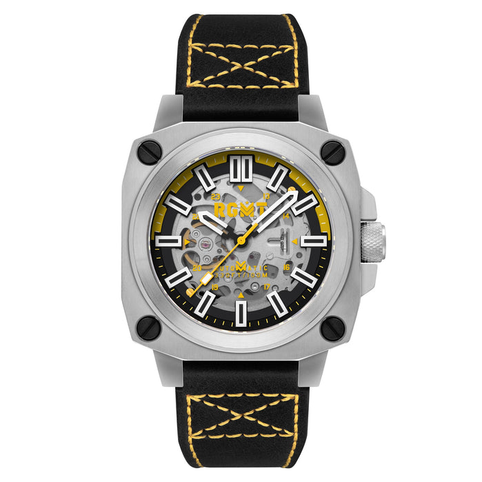 RGMT Altimeter Skeleton Automatic Ops Yellow angled shot picture