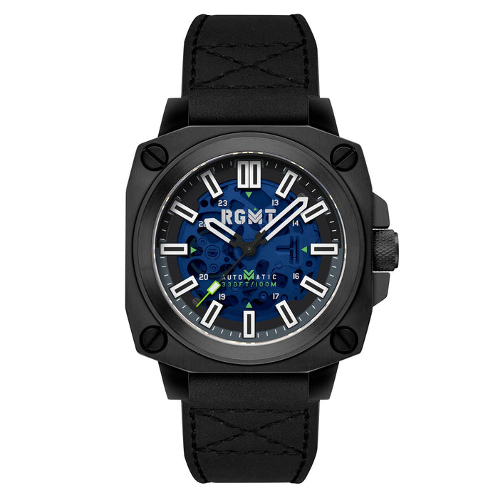 RGMT Altimeter Skeleton Automatic Slate Grey angled shot picture
