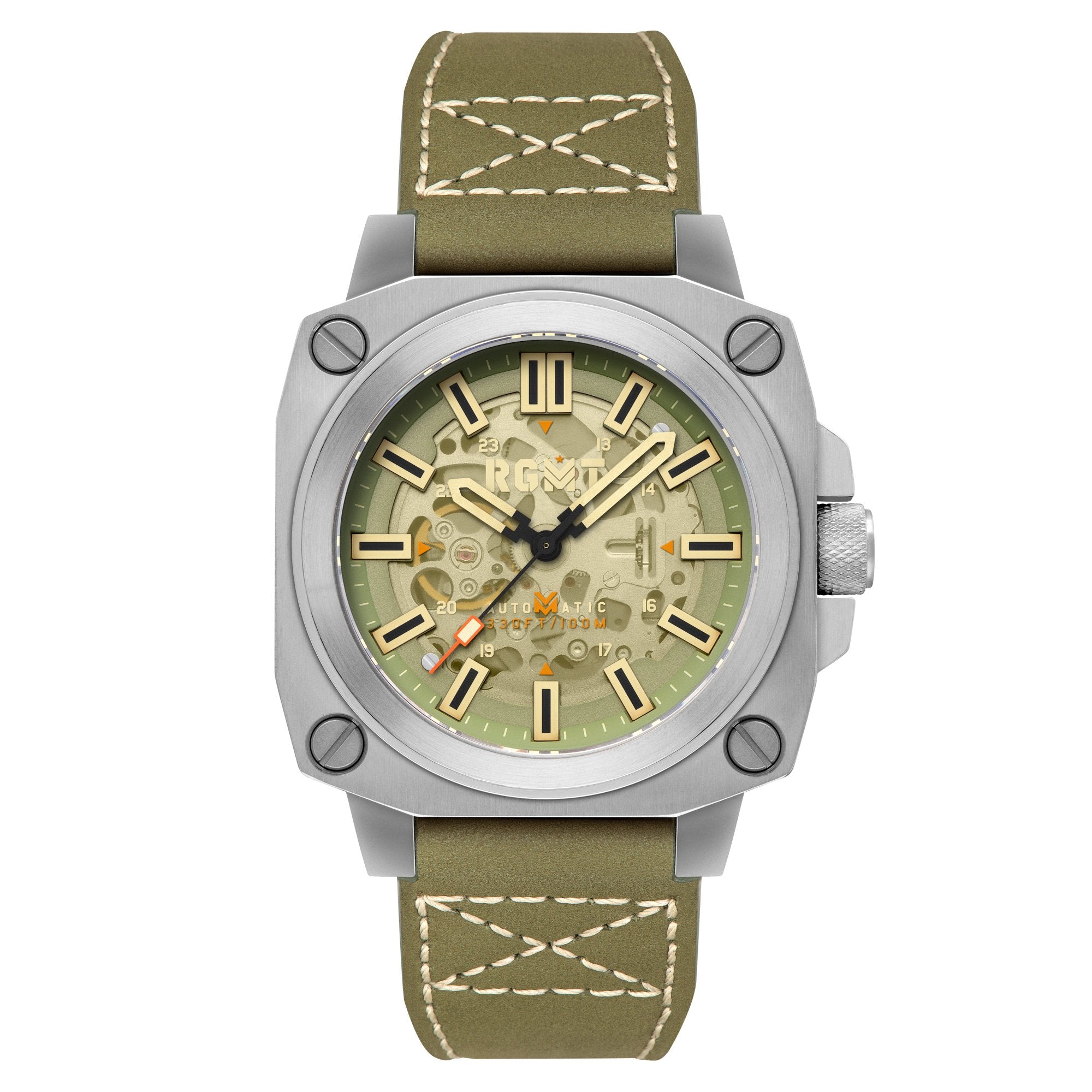 RGMT Altimeter Skeleton Automatic Sniper Green – Watches.com