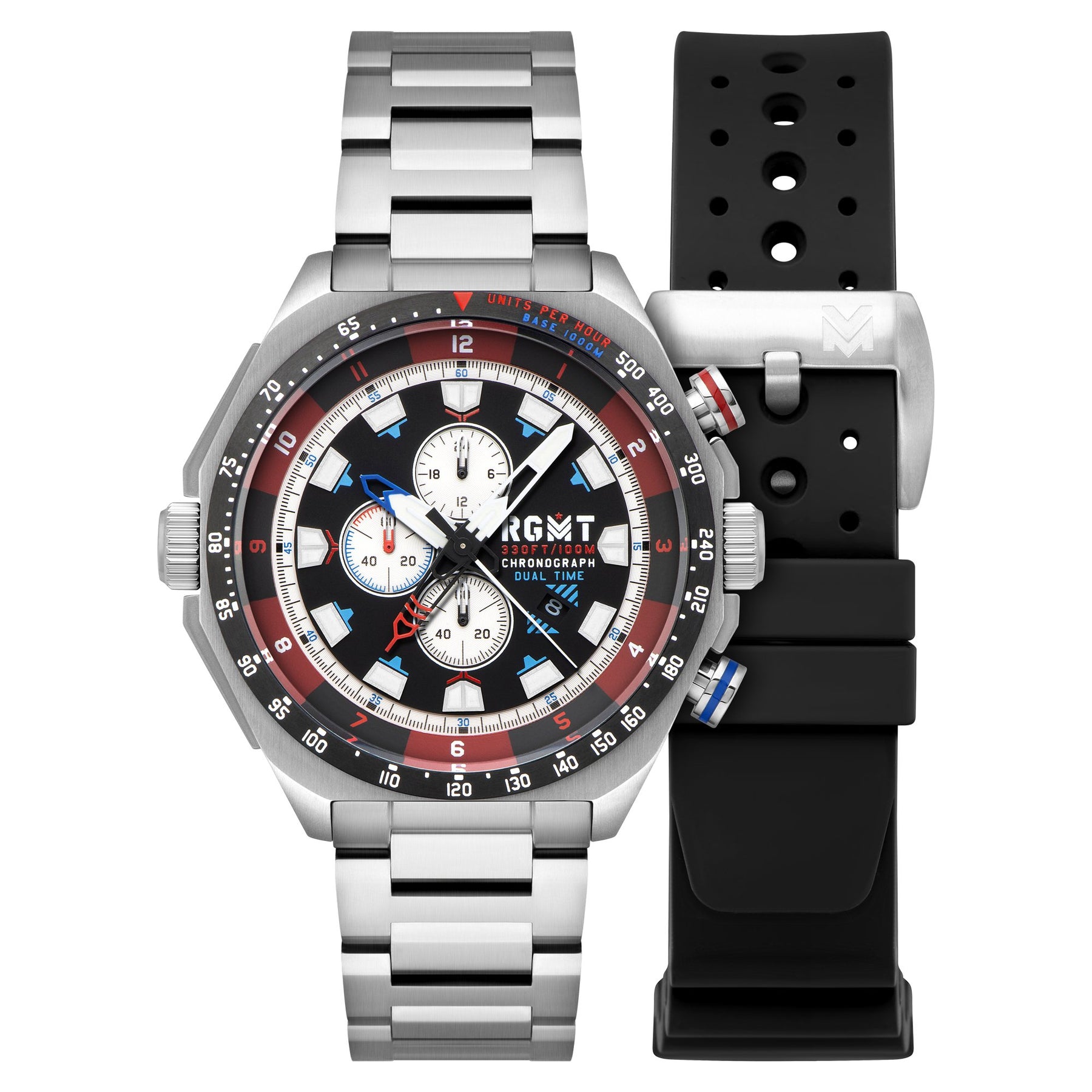 RGMT Capricorn Dual Time Chronograph Midnight Blaze – Watches.com