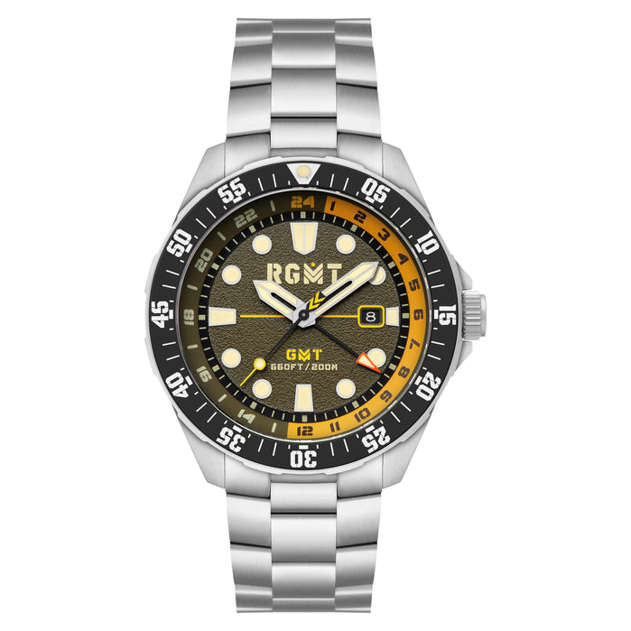 RGMT Continental GMT Military Green angled shot picture