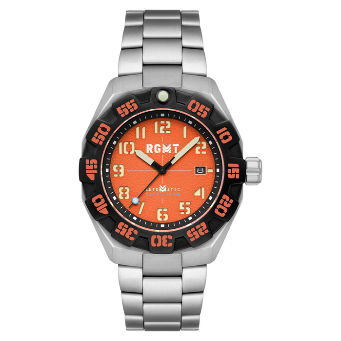 RGMT Field Master Automatic Sandstone Orange angled shot picture