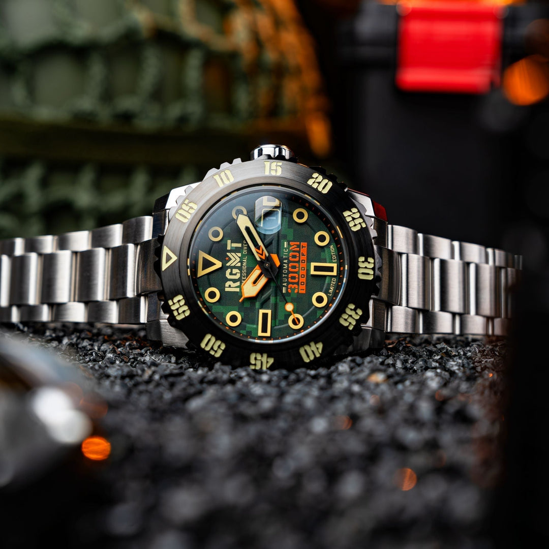 RGMT Ohio Automatic Limited Edition Army Green | Watches.com