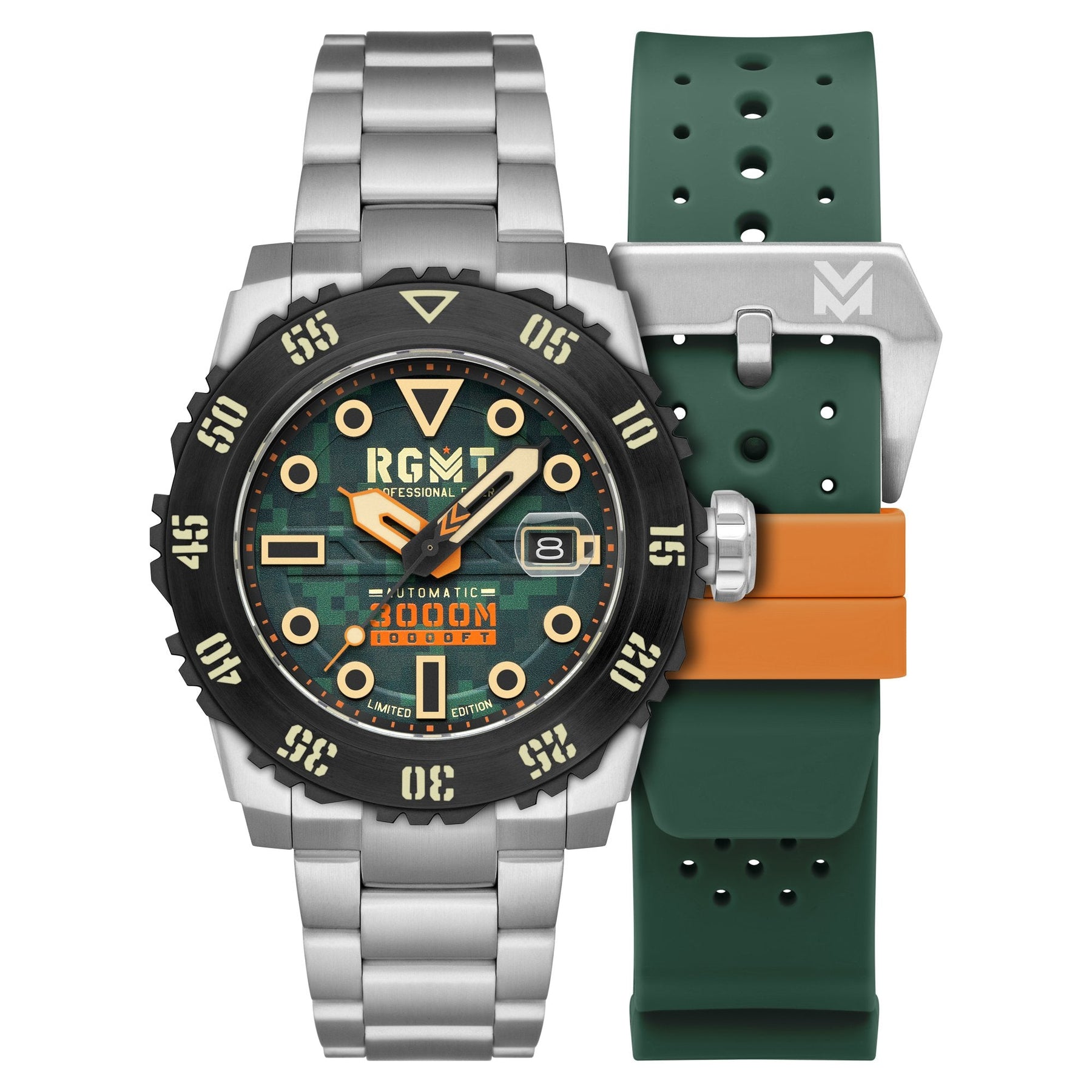 RGMT Ohio Automatic Limited Edition Army Green | Watches.com
