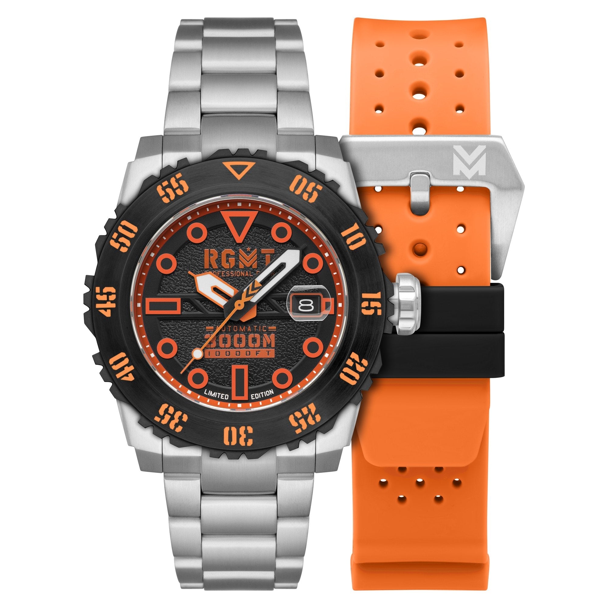 RGMT Ohio Automatic Limited Edition Orange Black | Watches.com
