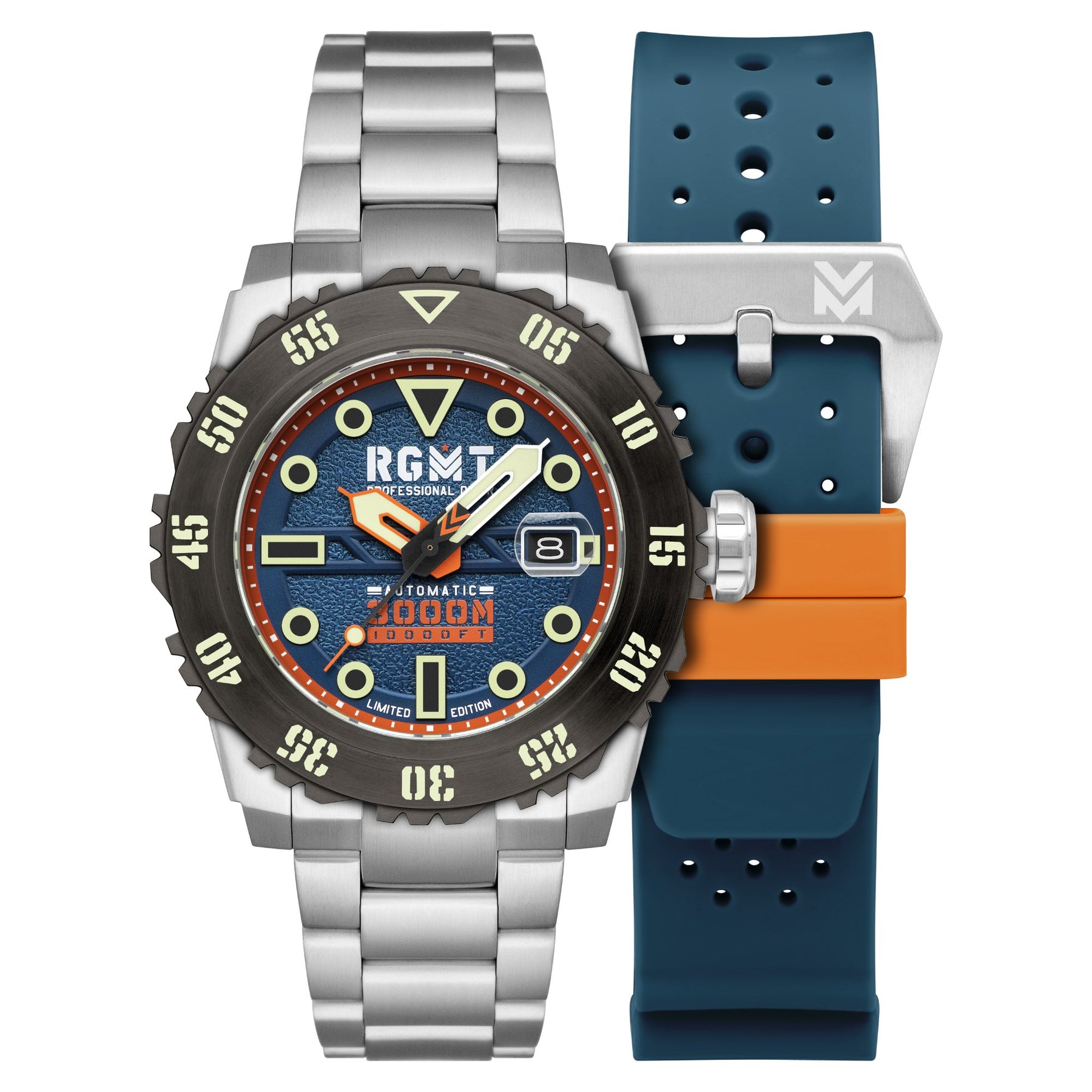 RGMT Ohio Automatic Navy Blue | Watches.com
