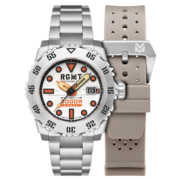 RGMT Ohio Automatic Smoky White angled shot picture