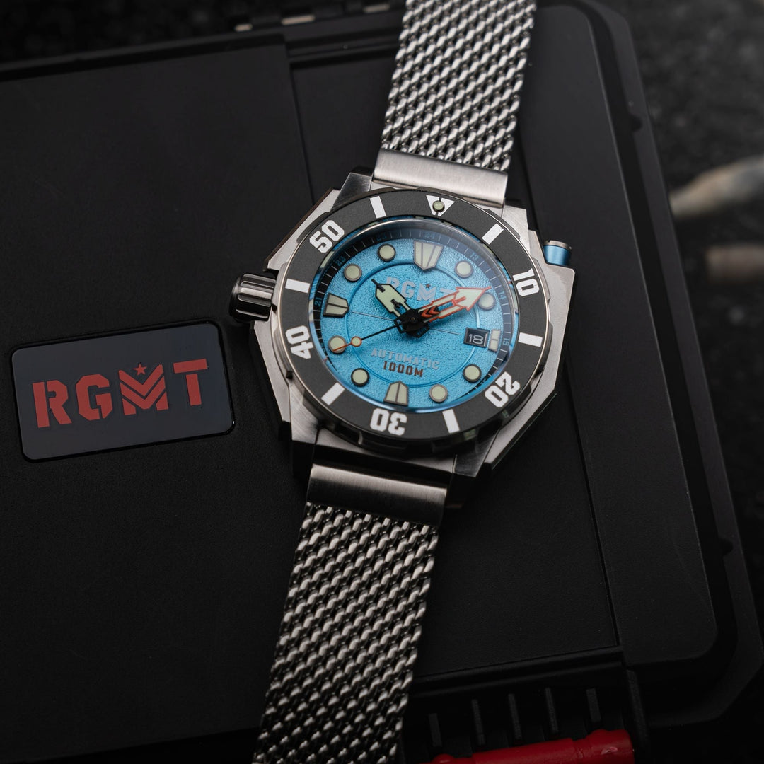 RGMT Torpedo Automatic Diver Arctic Blue | Watches.com