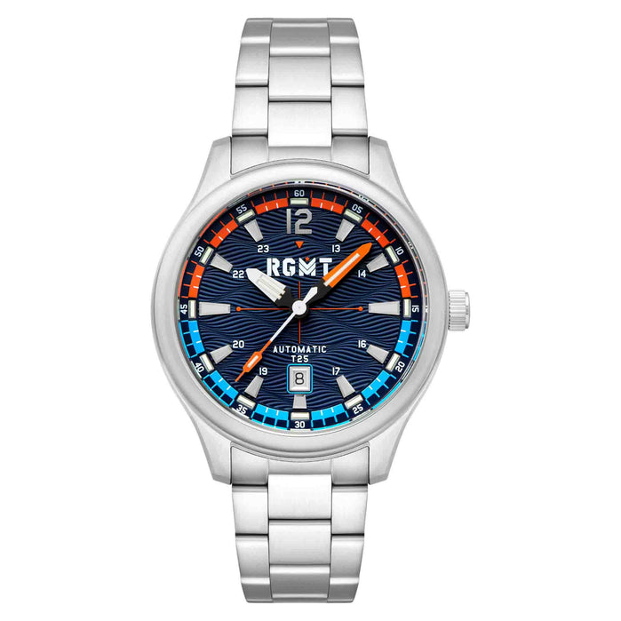 RGMT Tritium Automatic Blue Steel angled shot picture