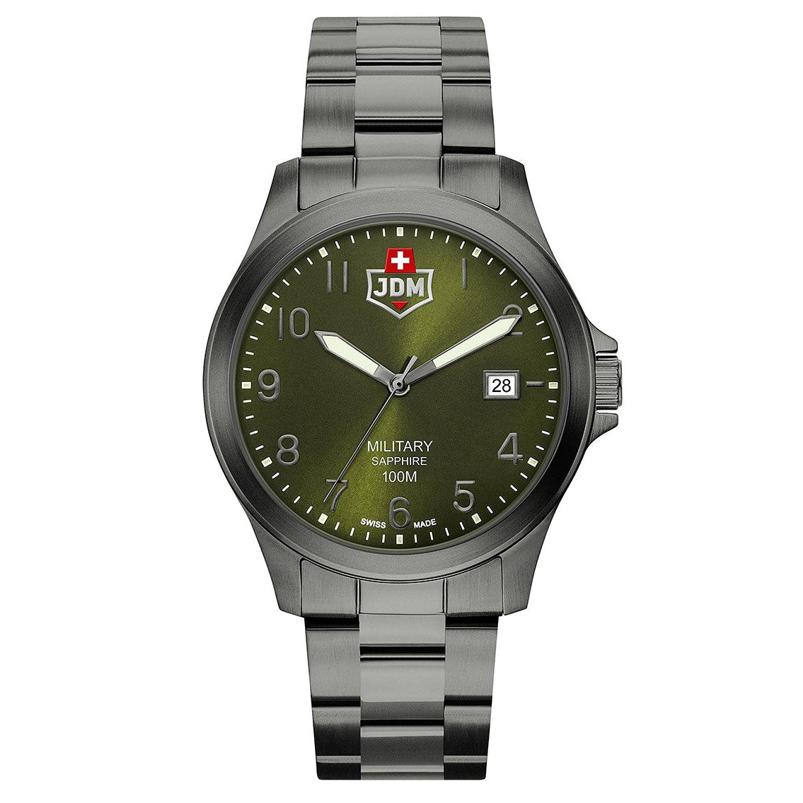 JDM Military Alpha I Green SS – Watches.com display picture 3
