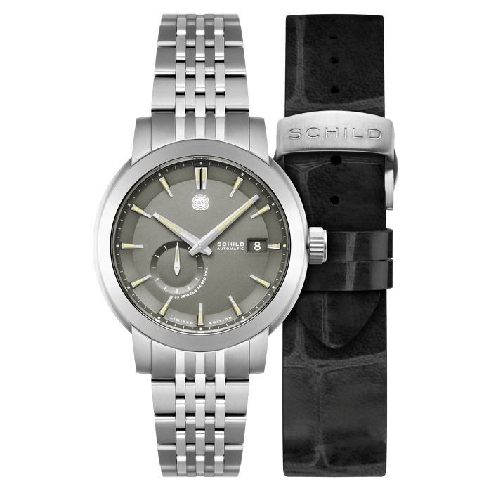 Schild Heinrich Micro Rotor Automatic Limited Edition Iron Grey angled shot picture