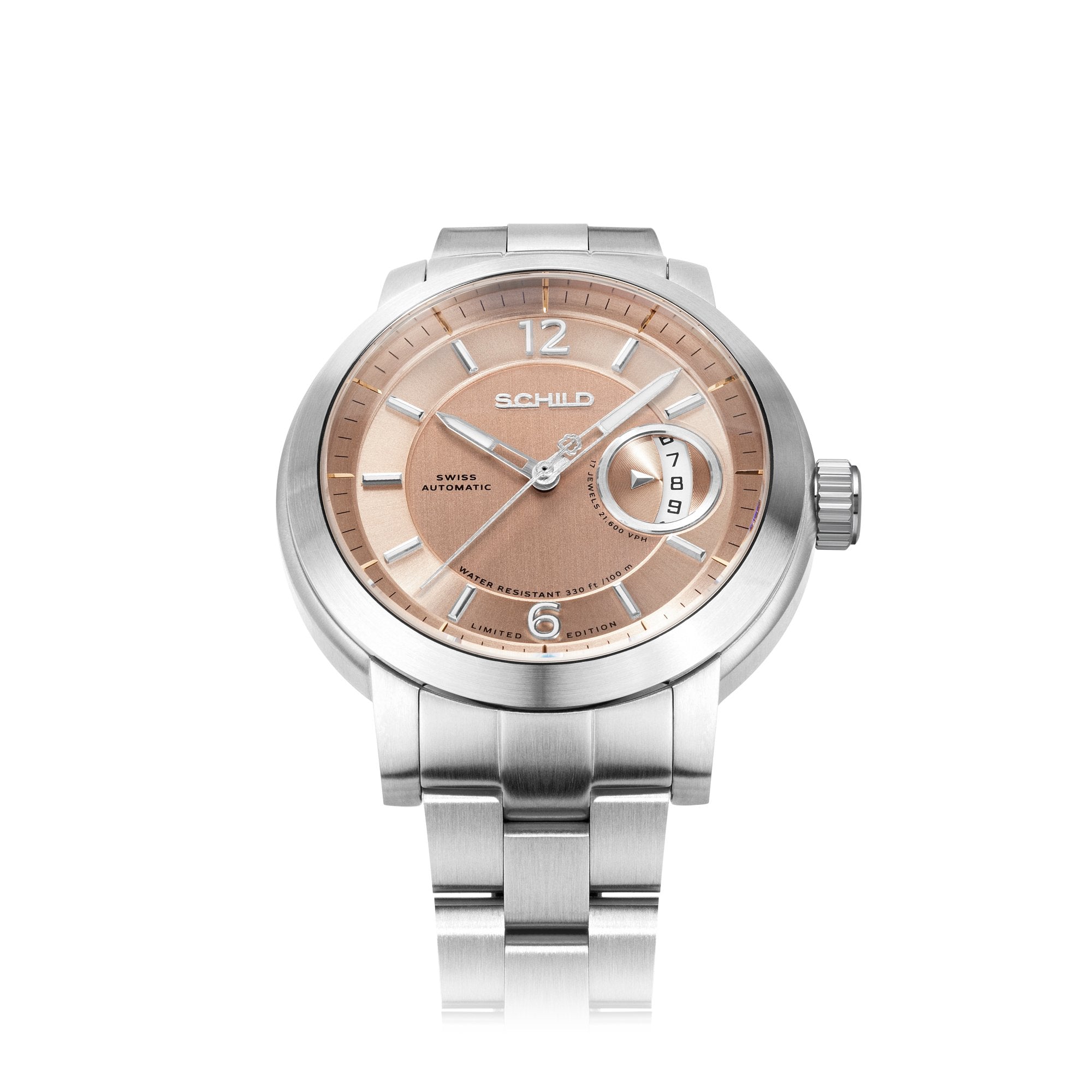 Schild Heinrich Minimal Swiss Automatic Limited Edition Champagne