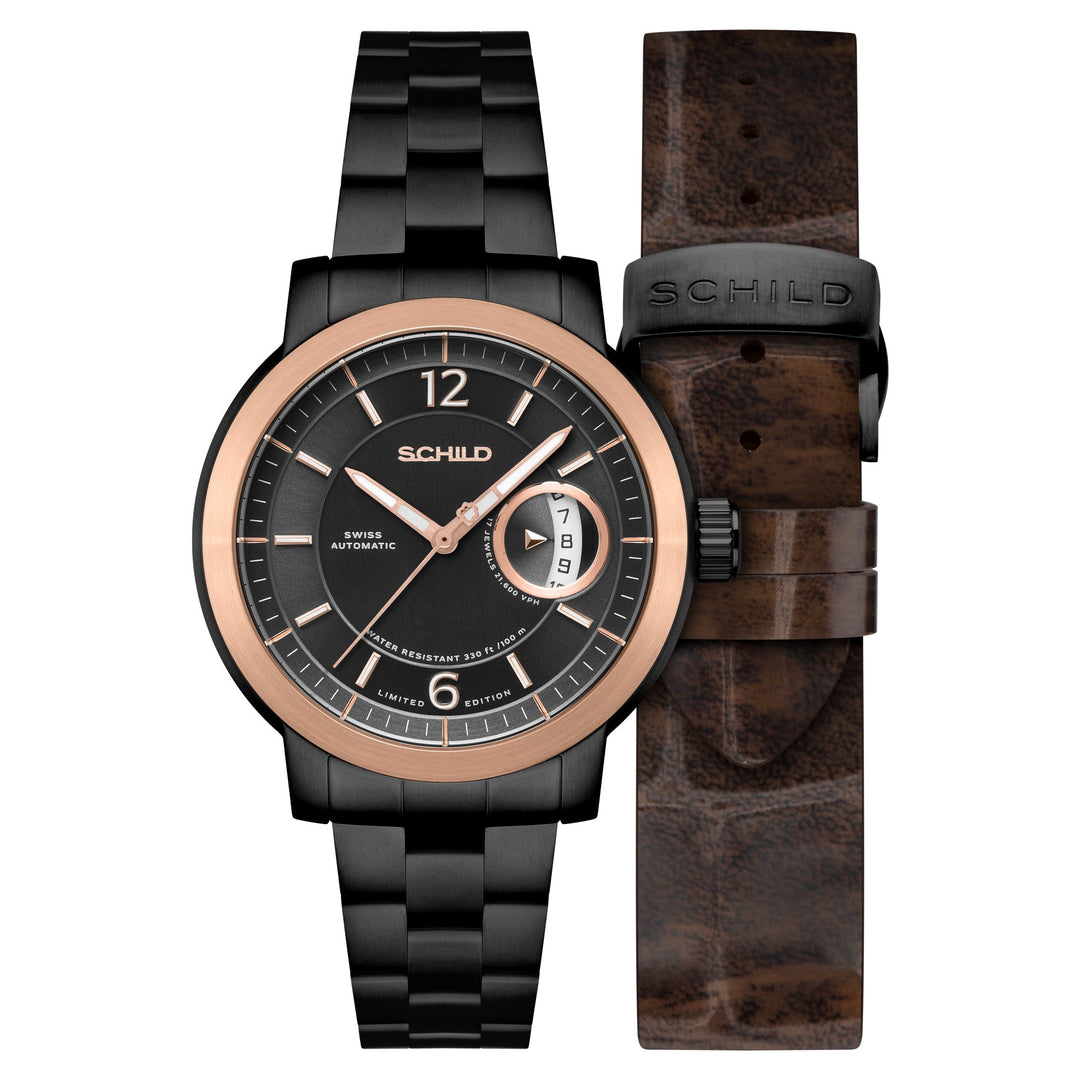 Schild Heinrich Minimal Swiss Automatic Limited Edition Dark