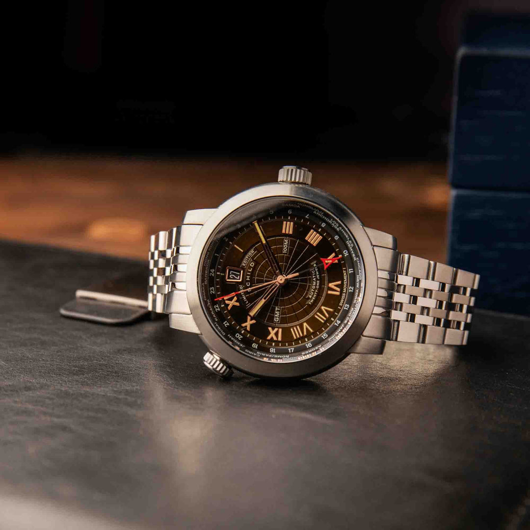 Schild Heinrich Swiss GMT Chocolate Rose Limited Edition – Watches.com