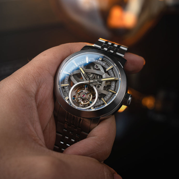 Schild Heinrich Tourbillon Limited Edition Chalk Grey - Watches.com - SC - 1006 - AA