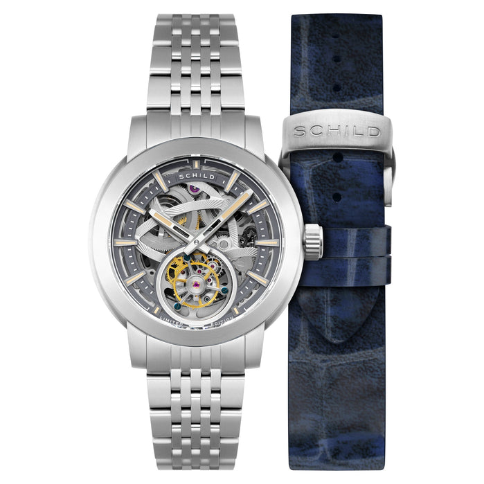 Schild Heinrich Tourbillon Limited Edition Chalk Grey angled shot picture