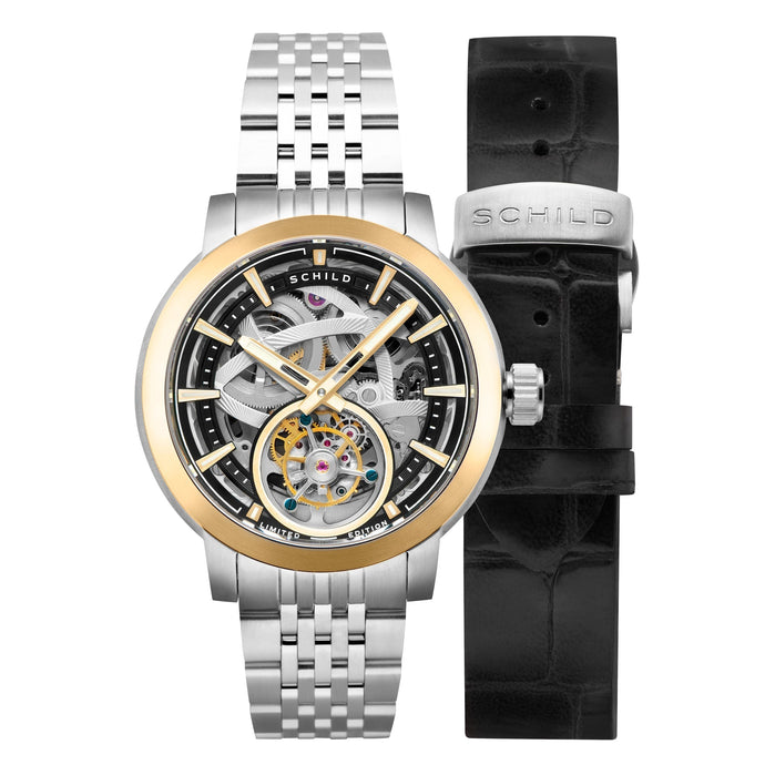 Schild Heinrich Tourbillon Two Tone Gold angled shot picture