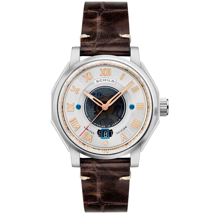 Schild Johann Swiss Automatic Silver White angled shot picture