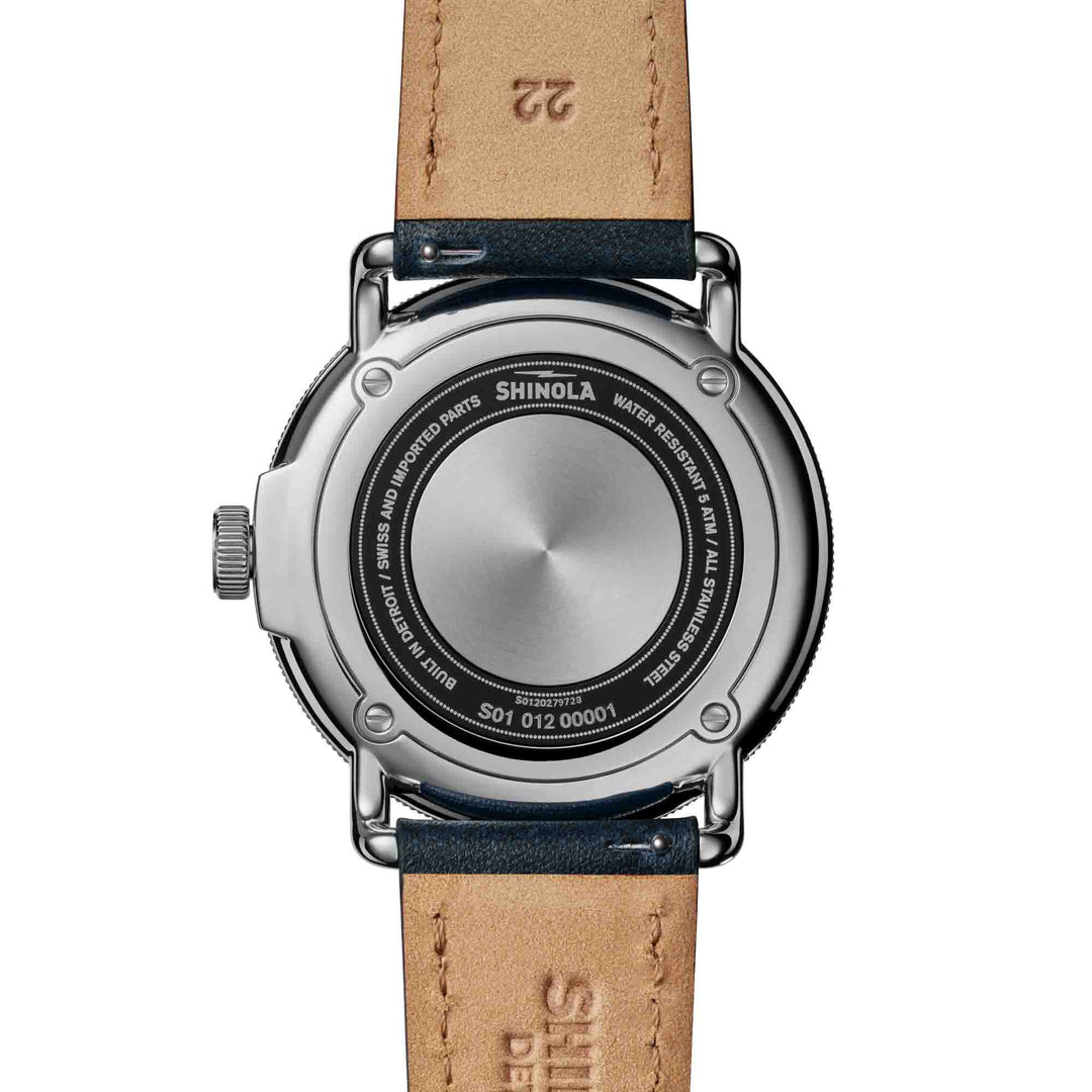 Shinola Canfield C56 43mm Navy | Watches.com
