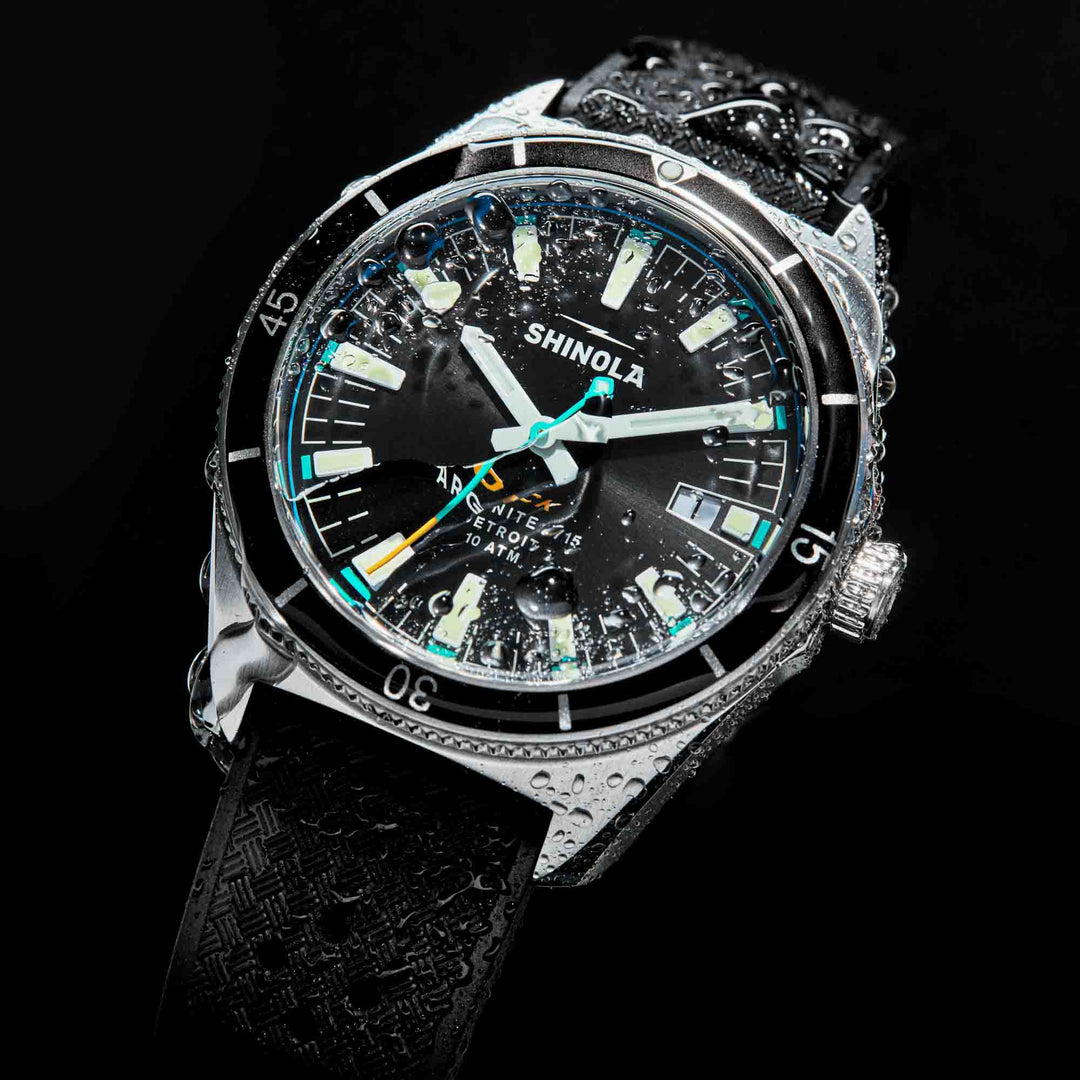 Shinola Duck 1040 40mm Black | Watches.com