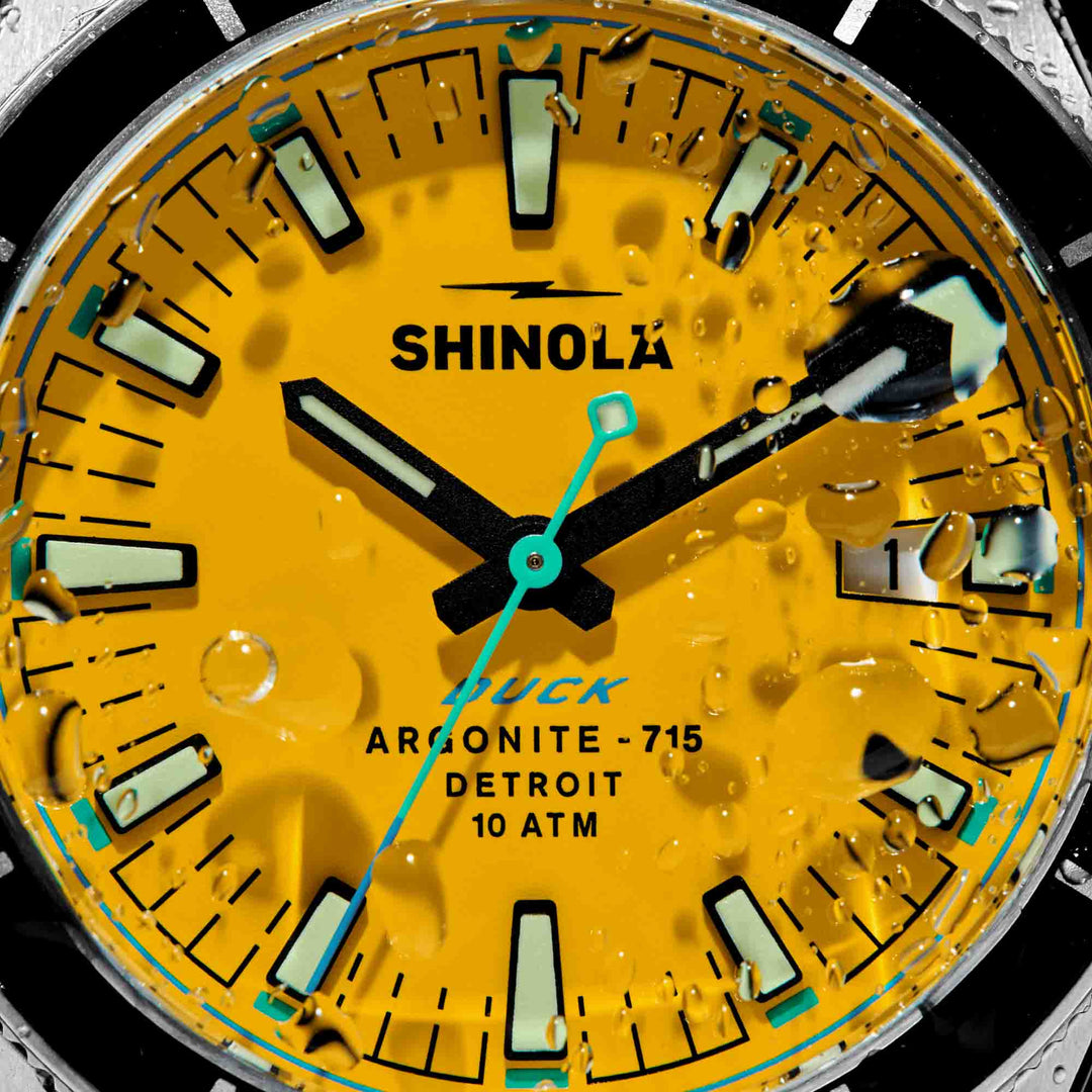 Shinola Duck 1040 40mm Canary | Watches.com