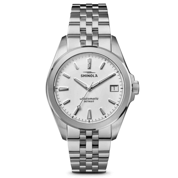 Shinola The Circadian Monster Automatic 36mm Cream angled shot picture