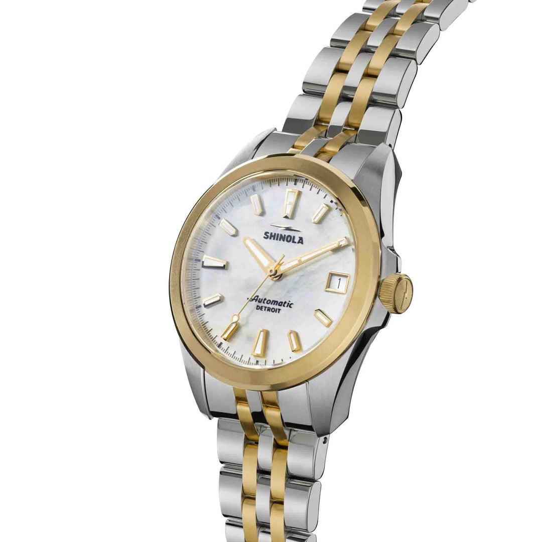 Shinola The Circadian Monster Automatic 36mm White Mother of Pearl