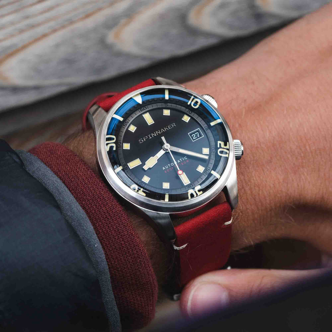 Spinnaker Bradner Automatic Ink Black – Watches.com