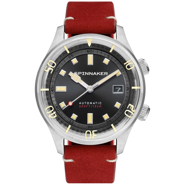 Spinnaker Bradner Automatic Ink Black angled shot picture