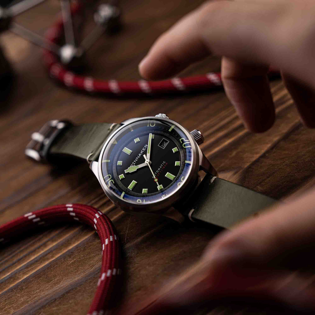 Spinnaker Bradner Automatic Olive – Watches.com