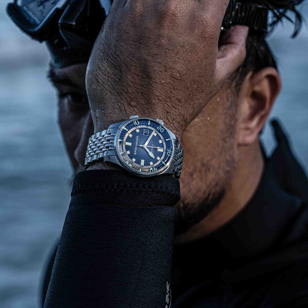 Spinnaker Bradner Automatic Silver Blue – Watches.com