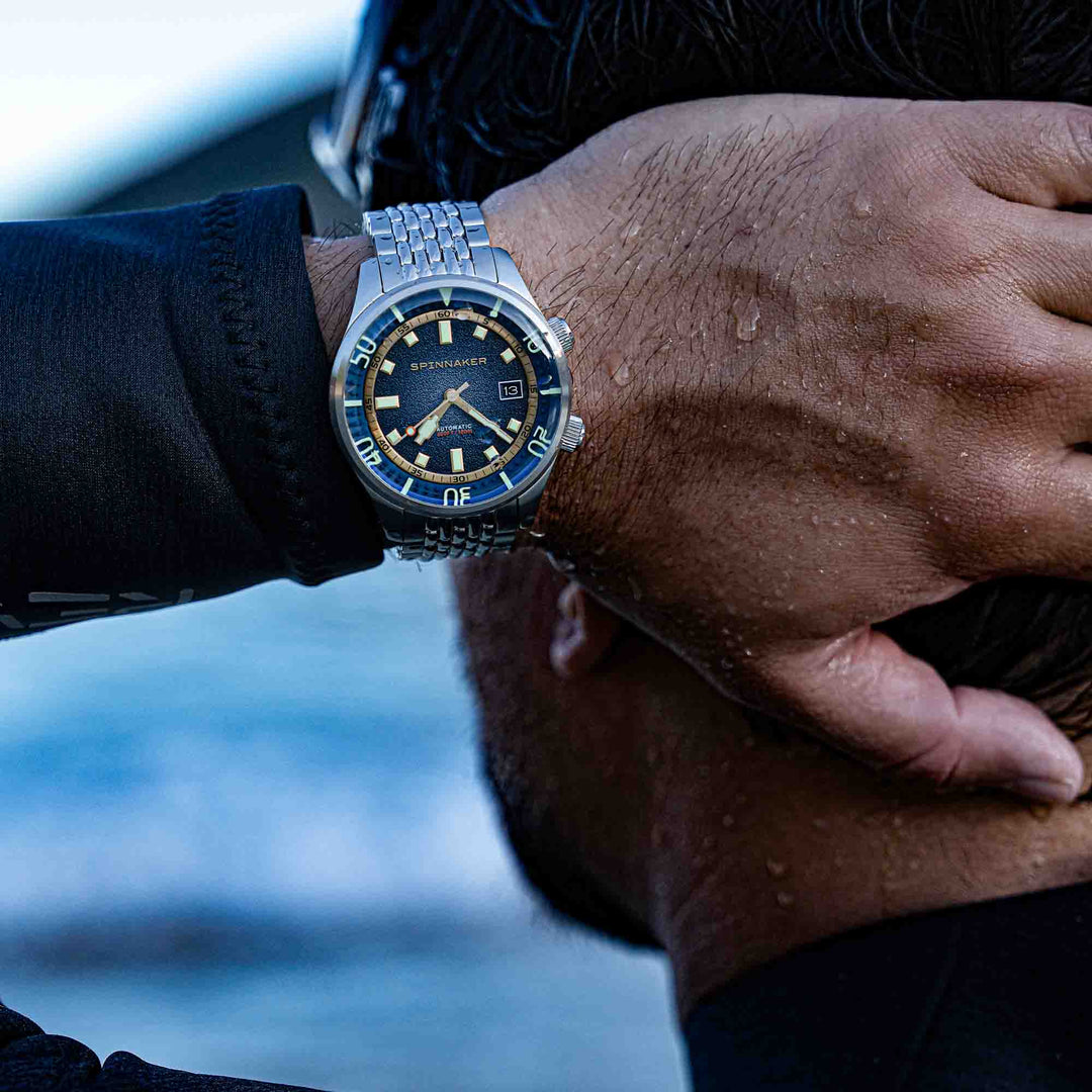 Spinnaker Bradner Automatic Silver Blue* – Watches.com