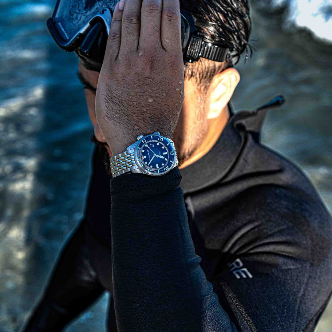 最終値下げ‼️ 美品‼️ SPINNAKER BRADNER Amazon.com: Spinnaker Mens 42mm Bradner Automatic Ink Black