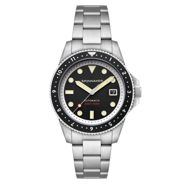 Spinnaker Croft Pioneer Automatic Shadow Black angled shot picture