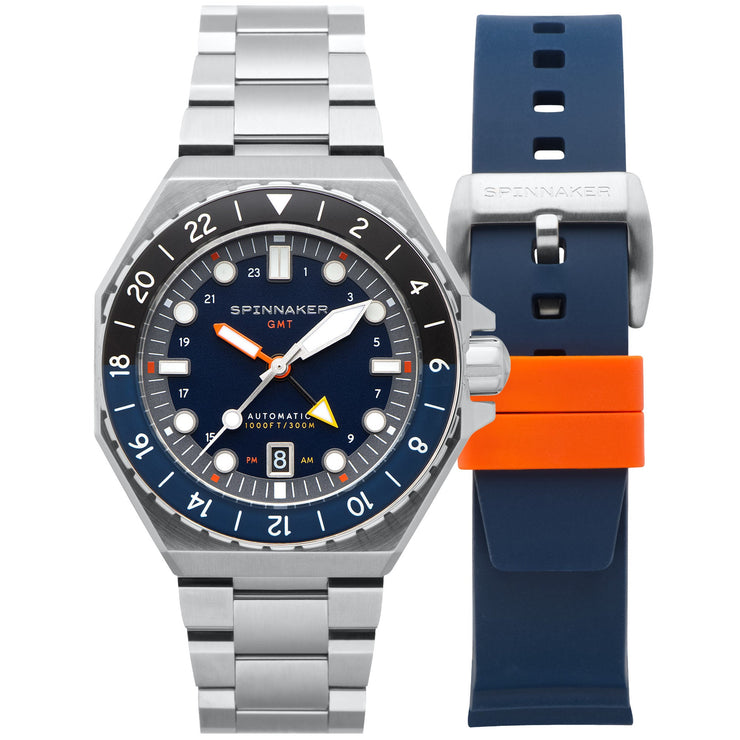 Spinnaker Dumas GMT Automatic Navy Black – - Main Image