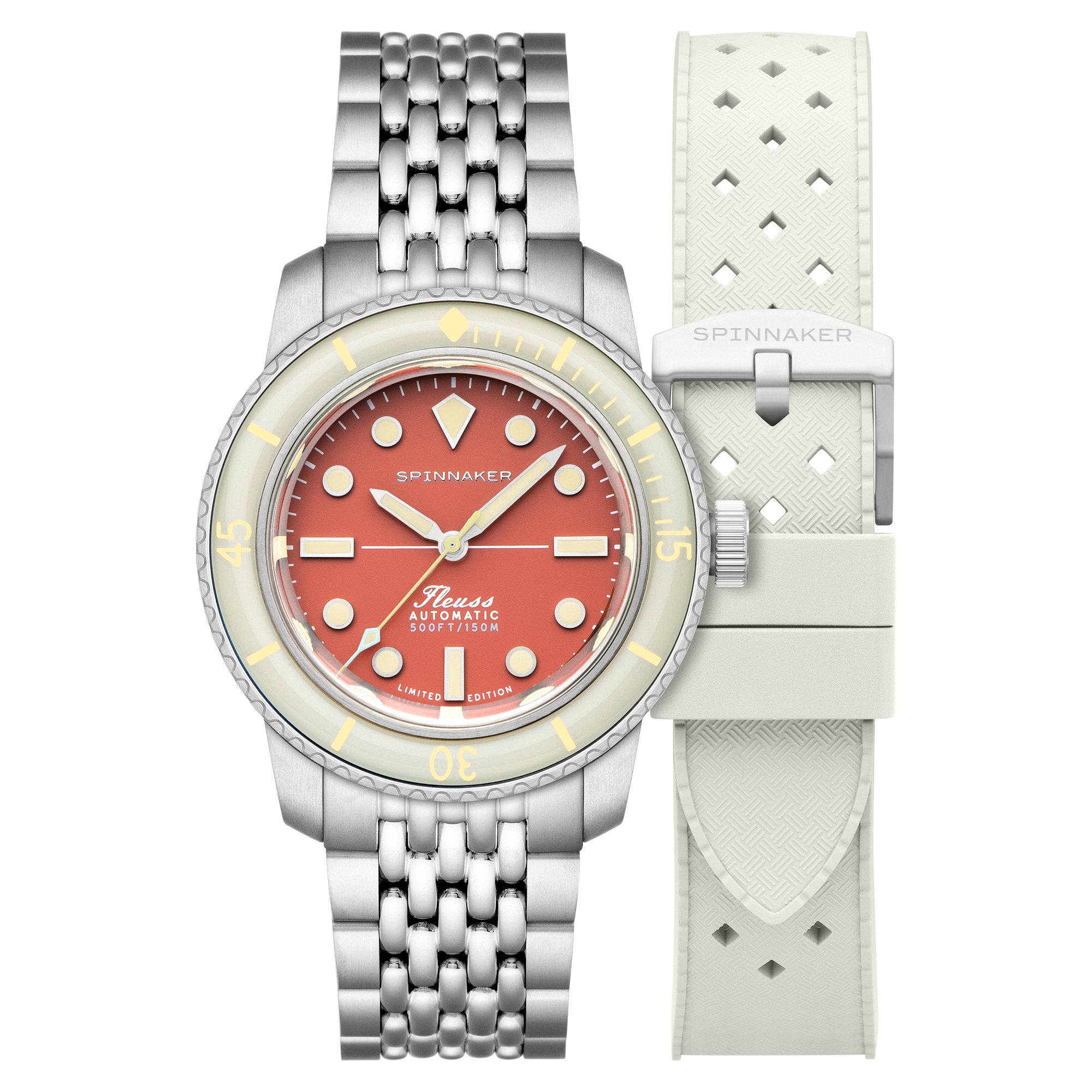 【shige】SPINNAKER FLEUSS フルース レッドダイヤル spinnaker-fleuss-40-automatic-