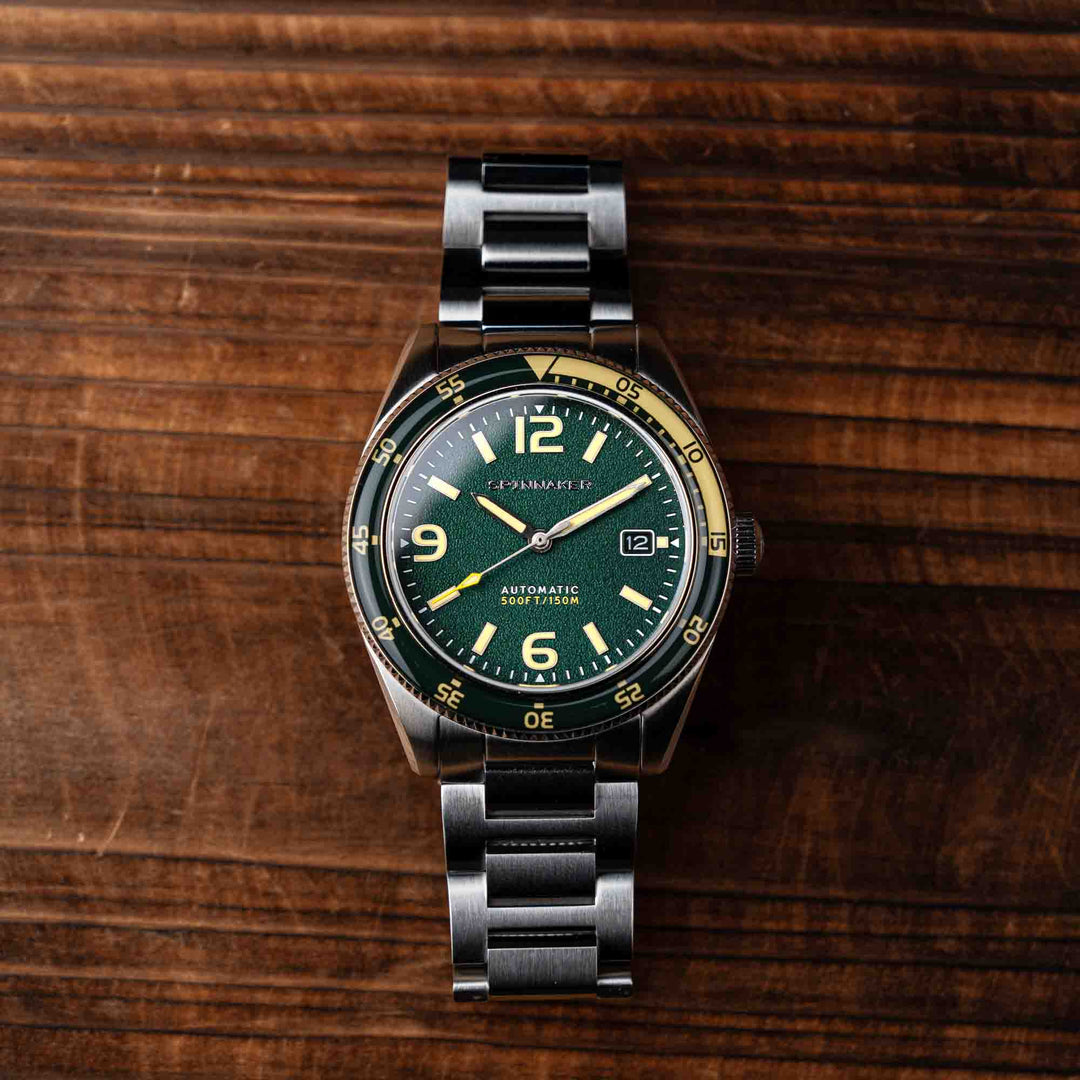 Spinnaker Fleuss Automatic Lagoon Green – Watches.com