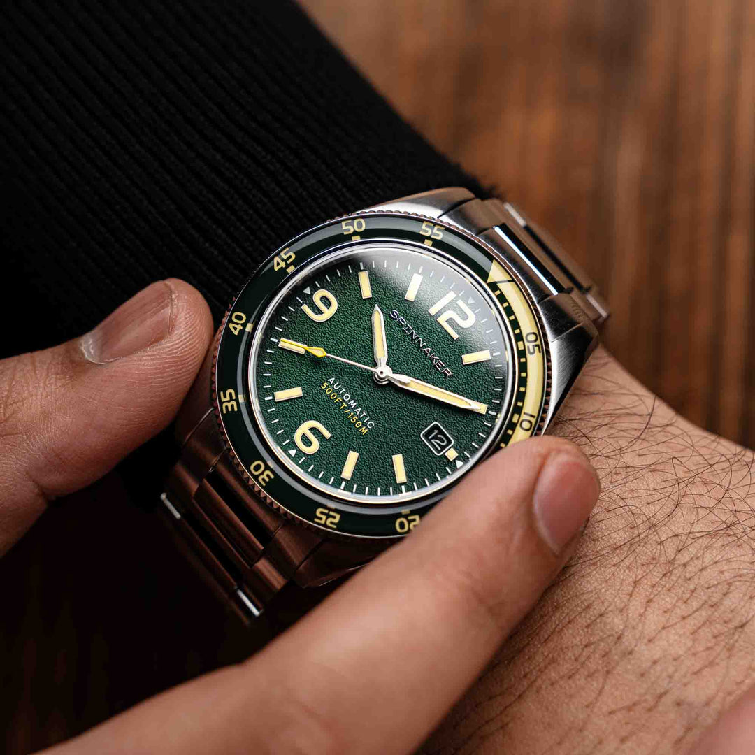 Spinnaker Fleuss Automatic Lagoon Green – Watches.com