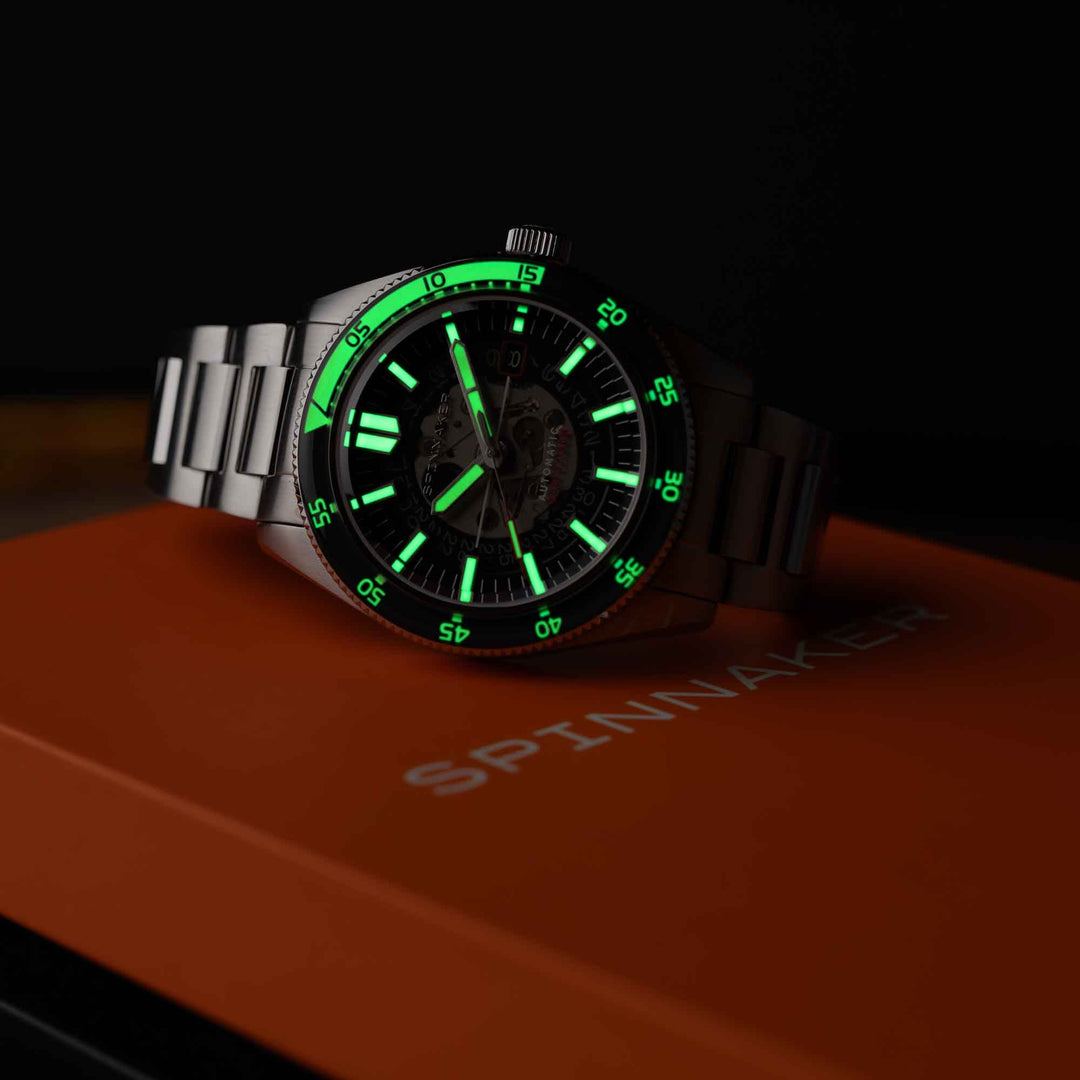 Spinnaker Fleuss Automatic Severn Edition Moonlight Blue – Watches.com