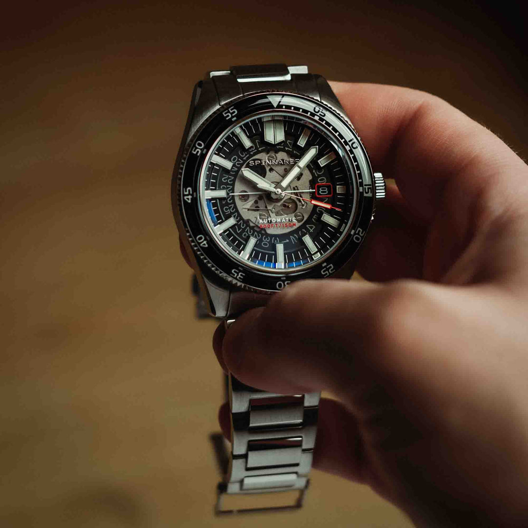 Spinnaker Fleuss Automatic Severn Edition Wet Suit Black – Watches.com