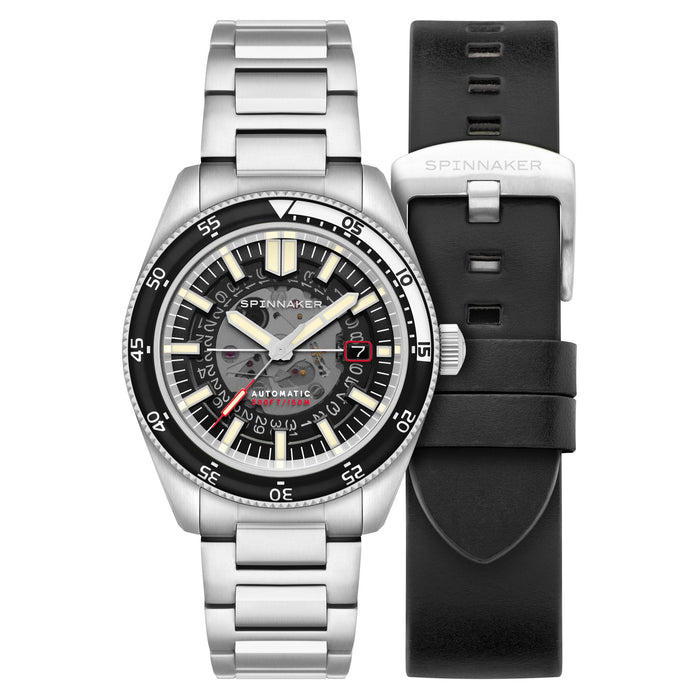 Spinnaker Fleuss Automatic Severn Edition Wet Suit Black angled shot picture