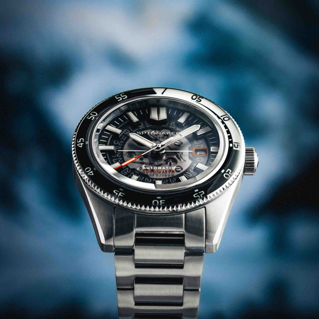 Spinnaker Fleuss Automatic Severn Edition Wet Suit Black – Watches.com