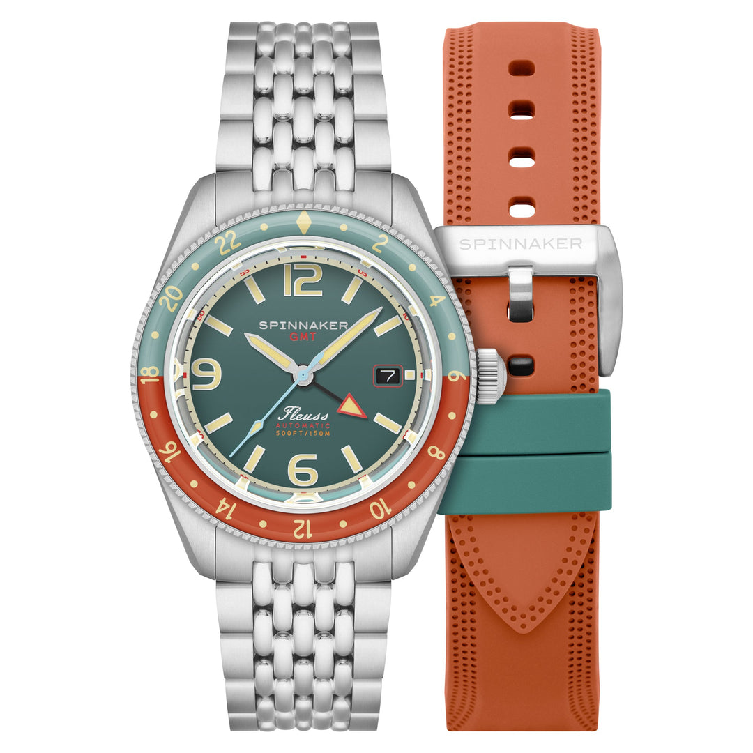 Spinnaker Fleuss GMT Automatic Tropical Green –